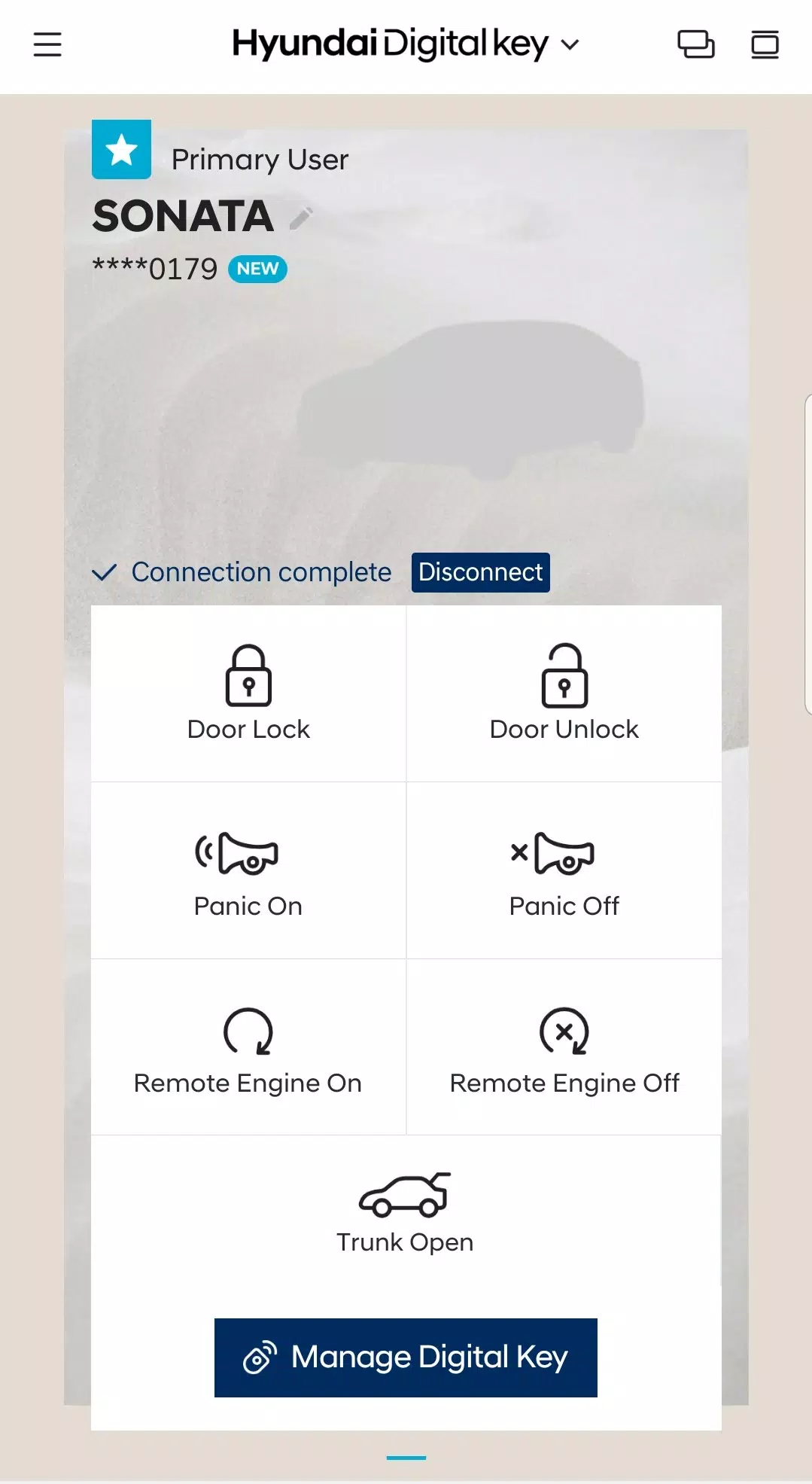 Hyundai Digital Key Screenshot 4