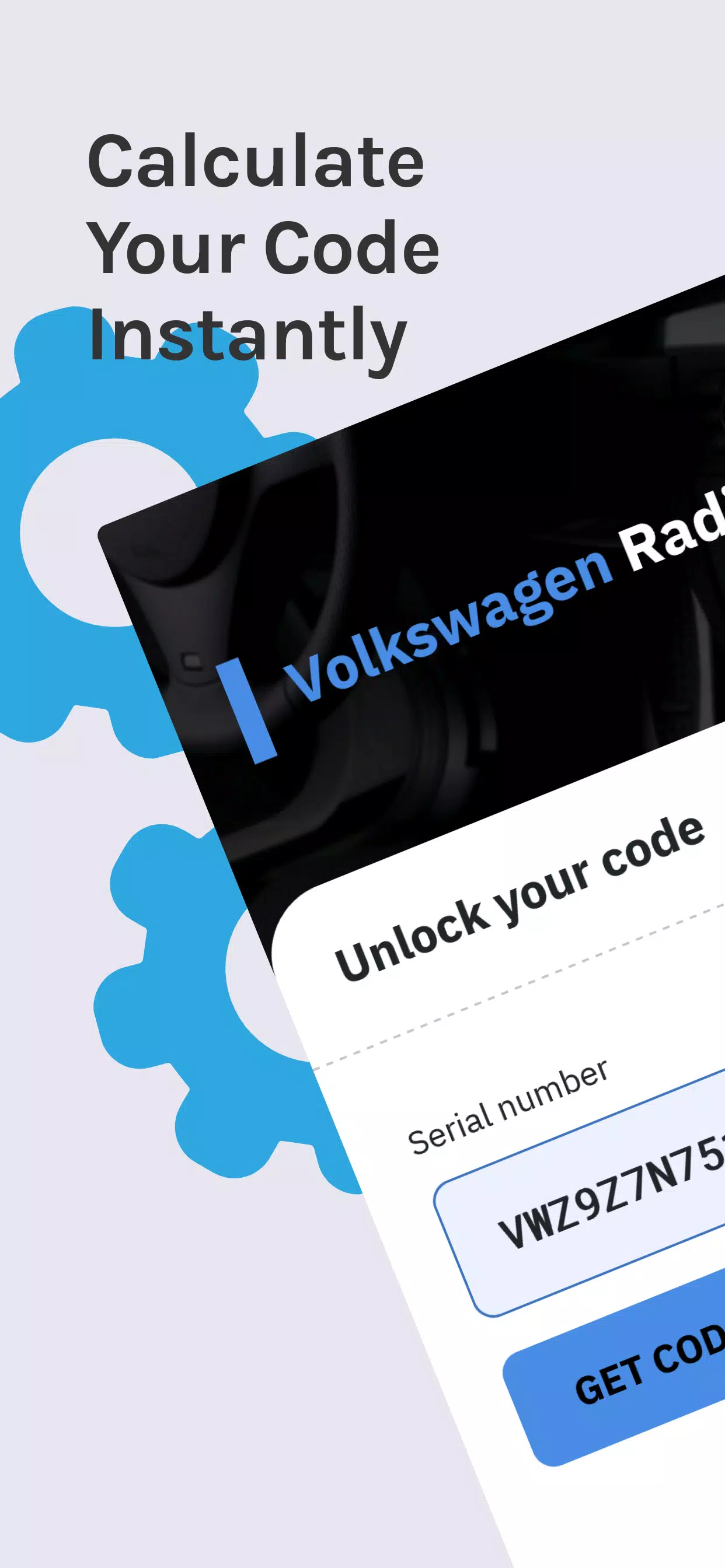 VW Radio Code Generator应用截图第1张