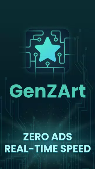 GenZArt: Fast AI Art Generator Ảnh chụp màn hình 1