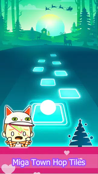 Miga Town Dancing Hop Tiles ภาพหน้าจอ 1