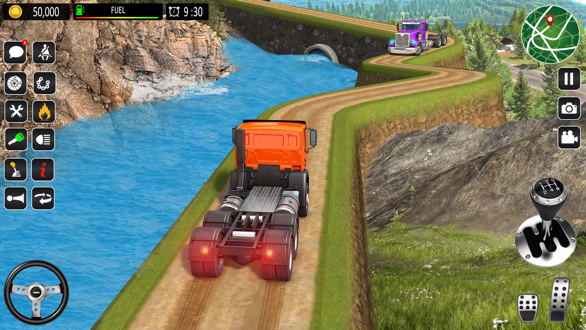 Mountain Truck Driving Games 스크린샷 4