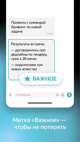 Yandex Messenger (Beta) Schermafbeelding 4