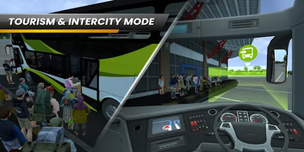 Bus Simulator Indonesia ภาพหน้าจอ 1