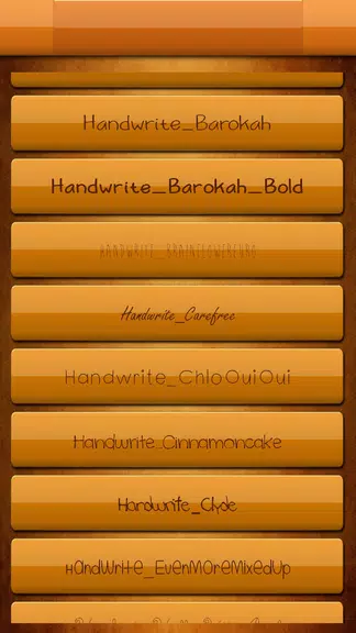 Handwrite Font Style Free ဖန်သားပြင်ဓာတ်ပုံ 2