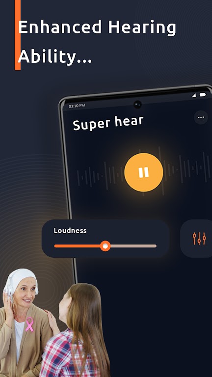 Super Ear – Improve Hearing Mod ဖန်သားပြင်ဓာတ်ပုံ 3