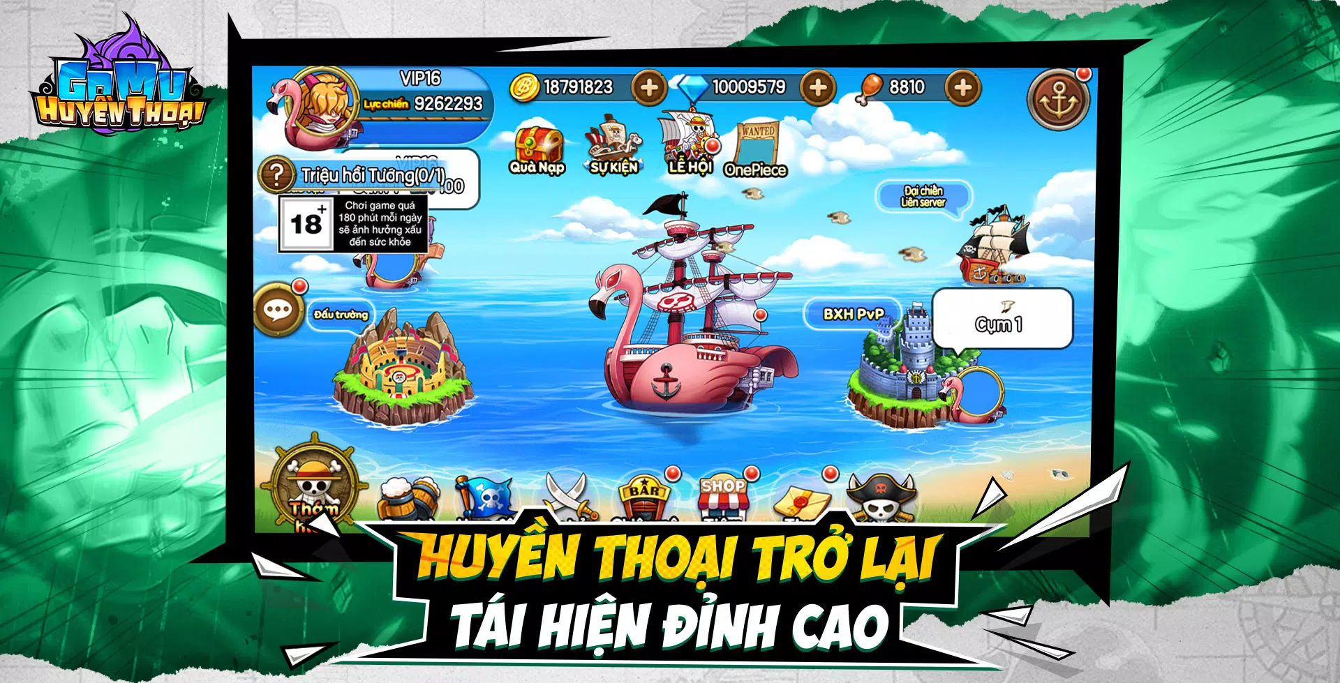 Gomu Huyền Thoại - Đại Chiến应用截图第1张