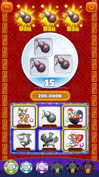 Bau Cua - Bầu Cua Tôm Cá スクリーンショット 2