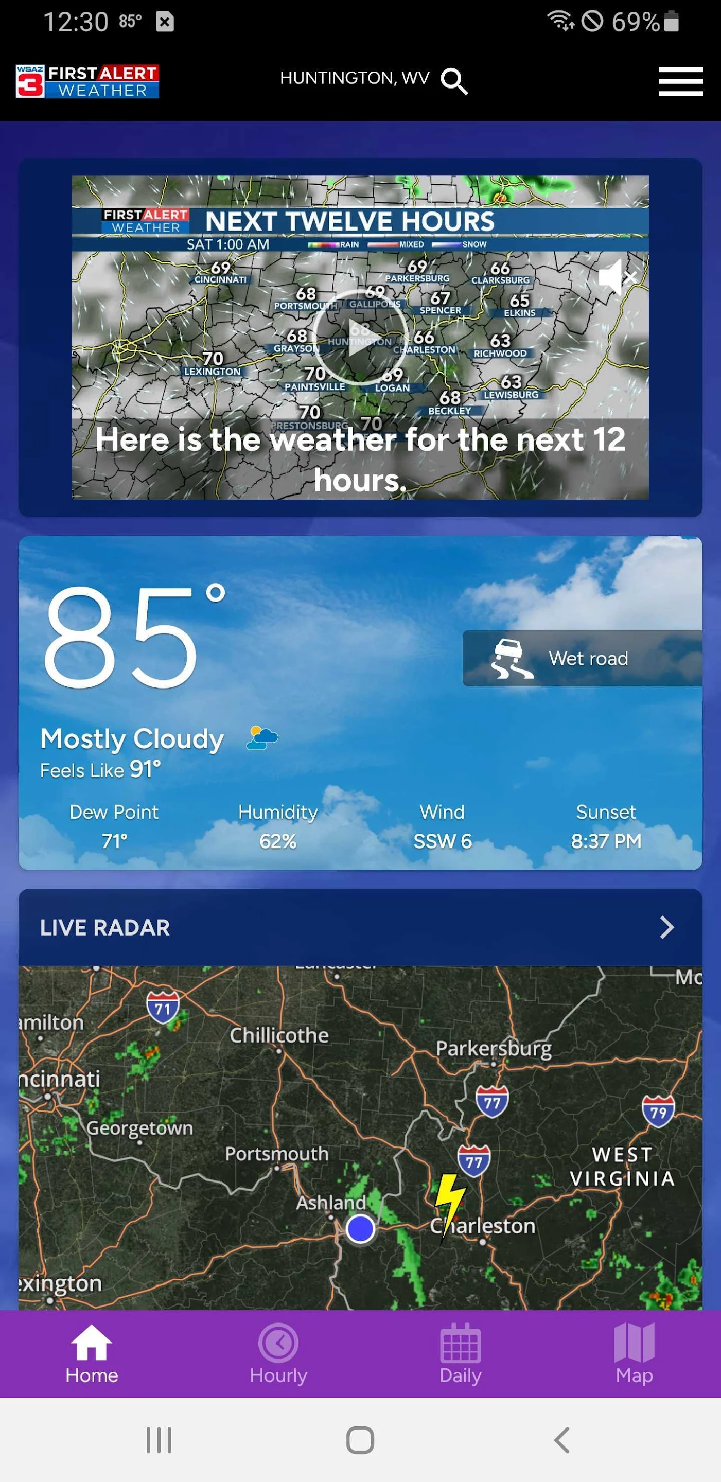 WSAZ First Alert Weather App Tangkapan skrin 4