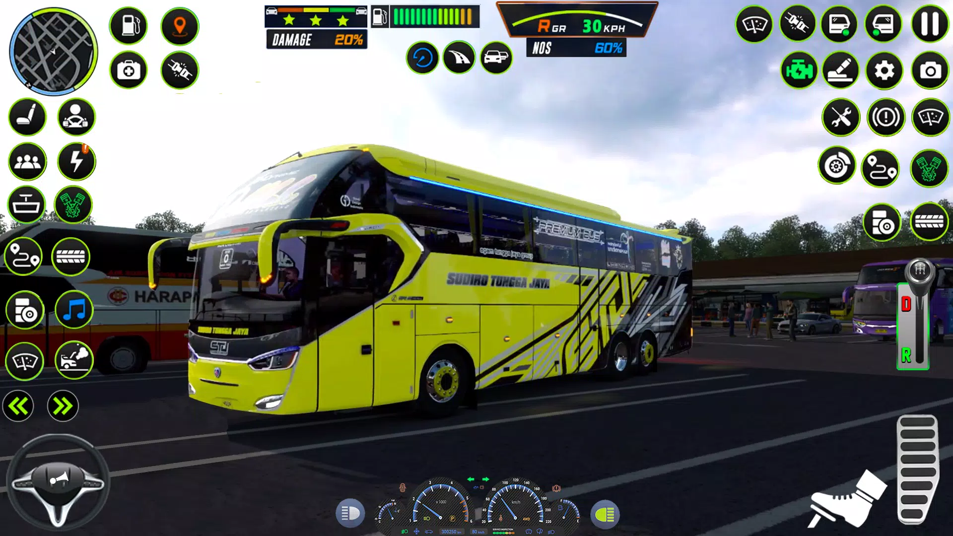 Bus Simulator - Bus Games 2022 ภาพหน้าจอ 1