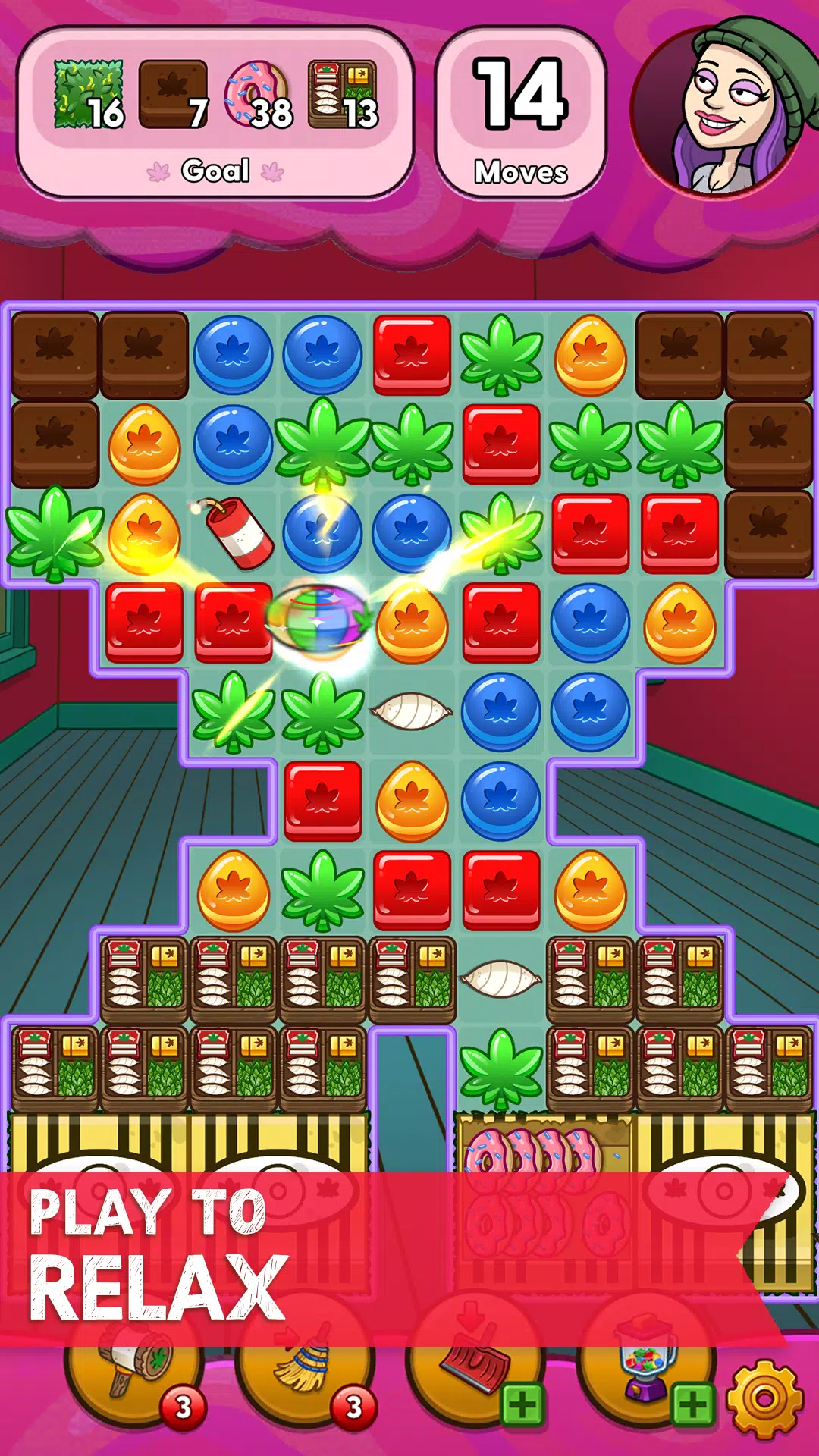 Bud Farm: Munchie Match স্ক্রিনশট 3