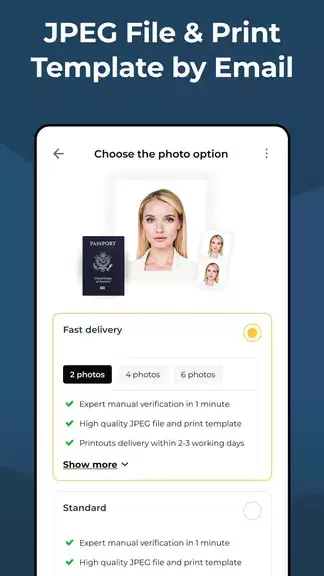 Biometrische Passbilder App Captura de tela 4