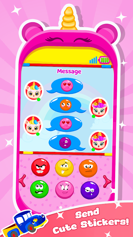 Baby Phone - Unicorn Toy 스크린샷 2
