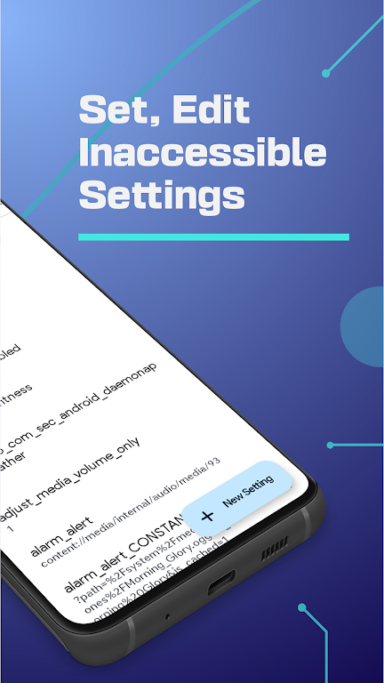 SetEdit: Settings Editor Captura de pantalla 2