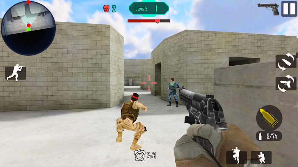 Gun Shoot War: Dead Ops Mod应用截图第3张