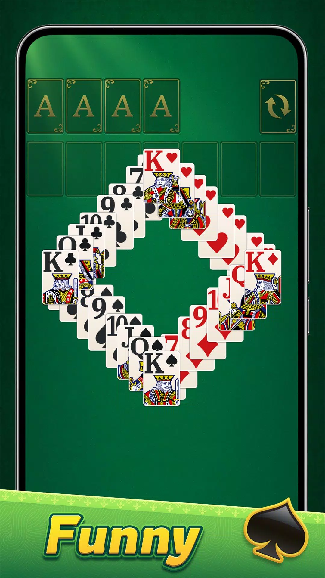 Classic Solitaire: Regal Card Captura de pantalla 3