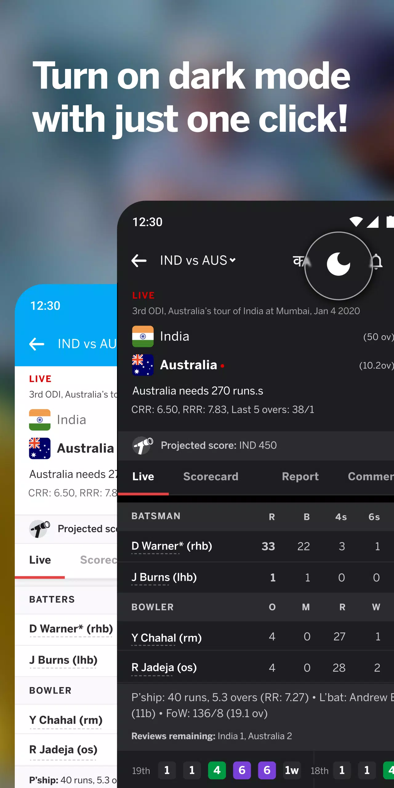 ESPNcricinfo - Live Cricket Скриншот 3