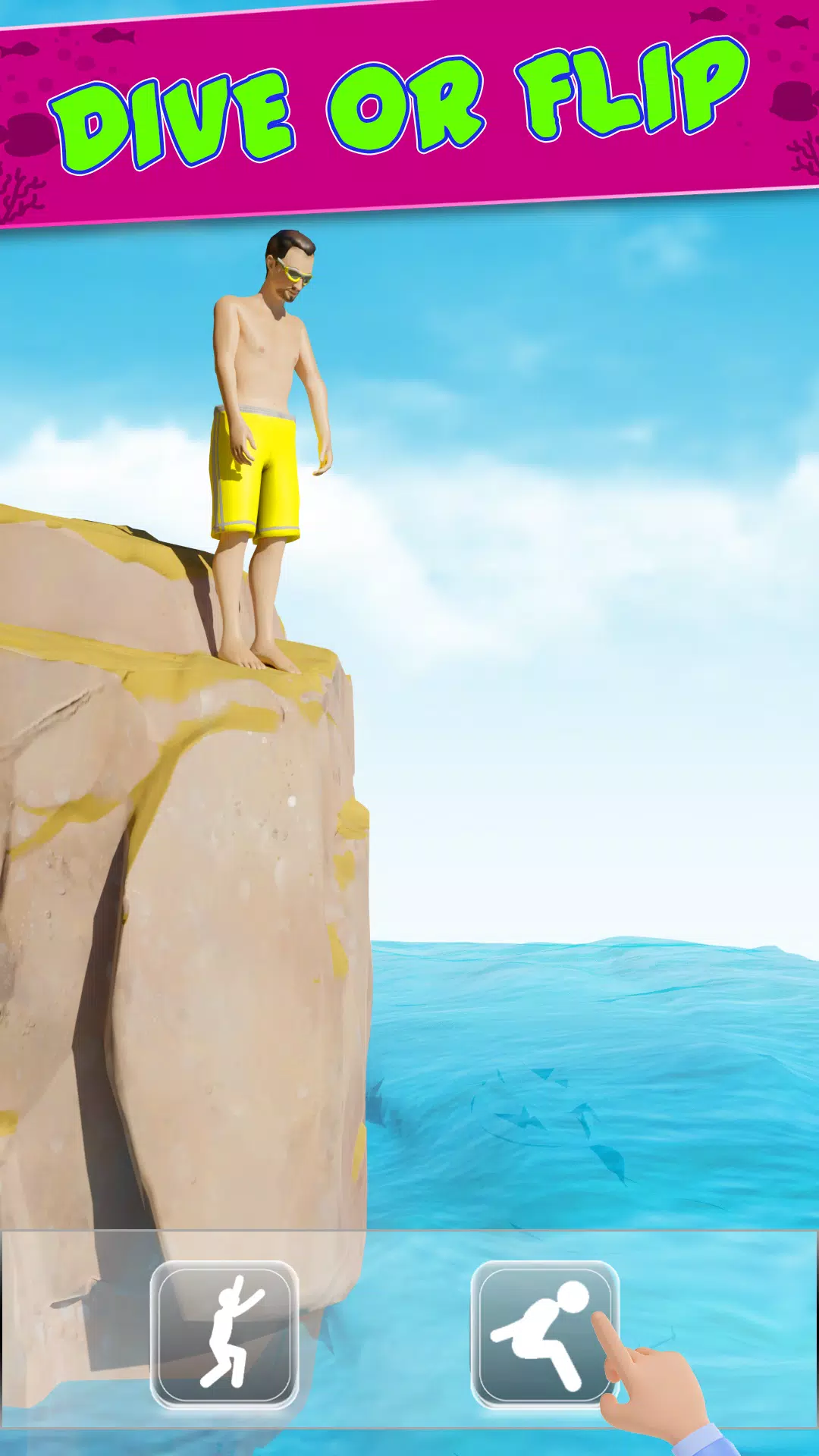Cliff Flip Diving 3D Flip Screenshot 4