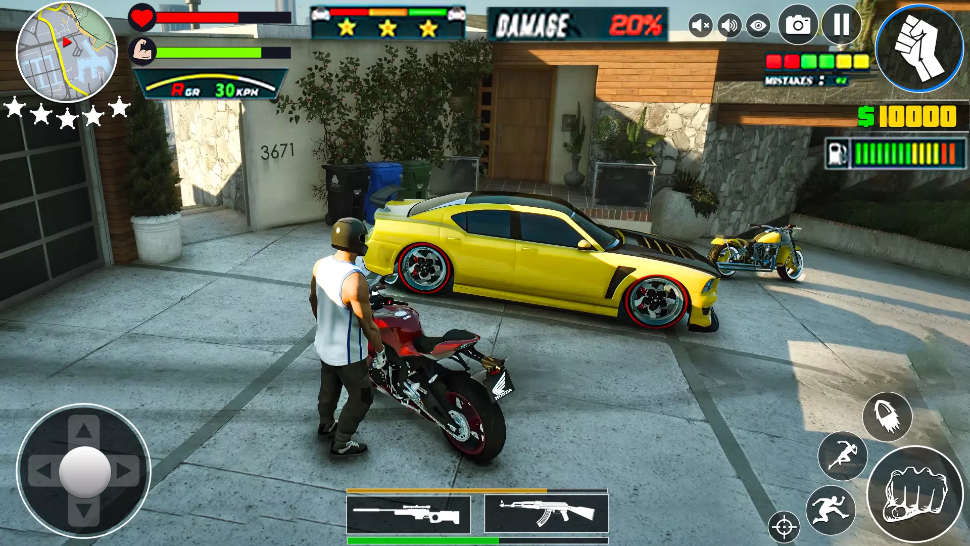 Vegas City Gangster Crime Game Captura de pantalla 2