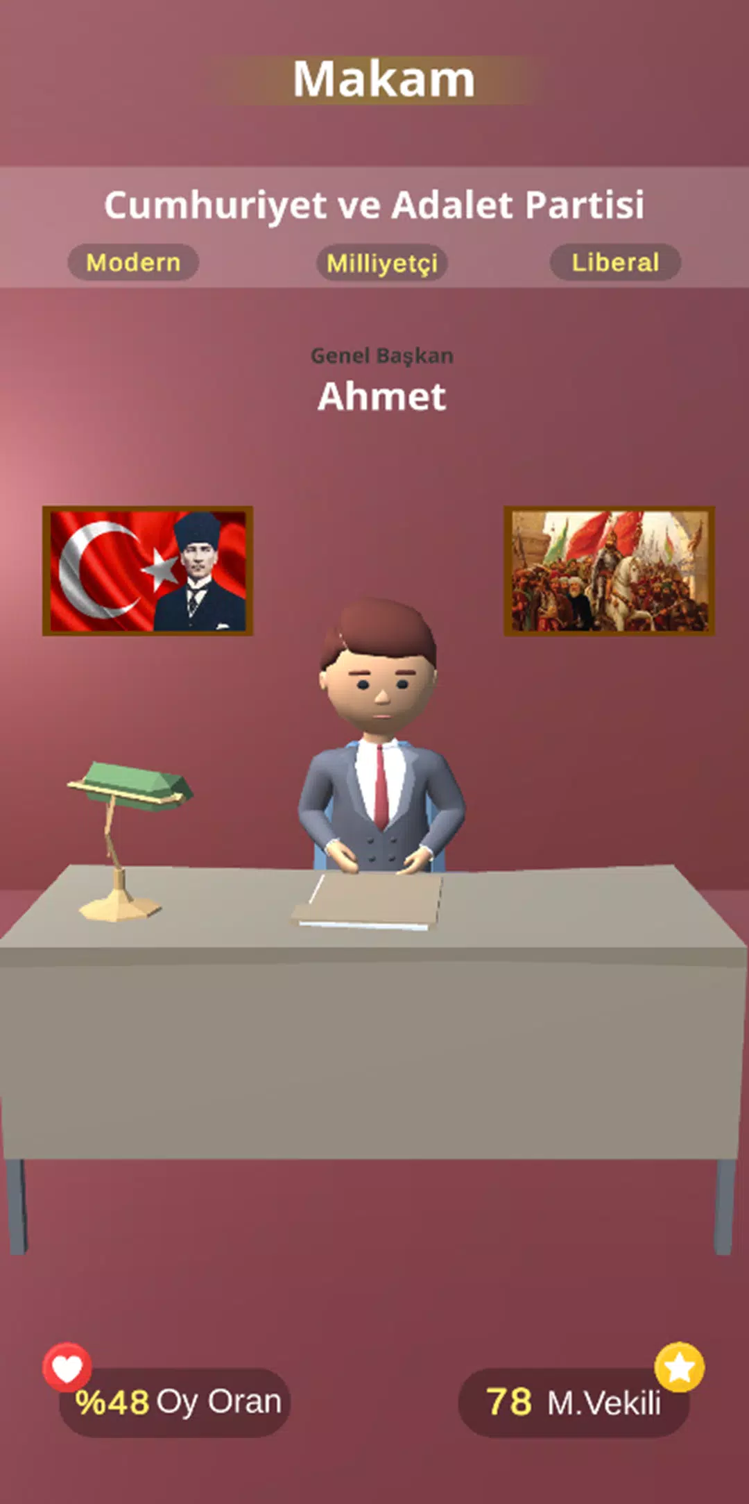 Seçim 2024 Oyunu : Belediye Capture d’écran 1