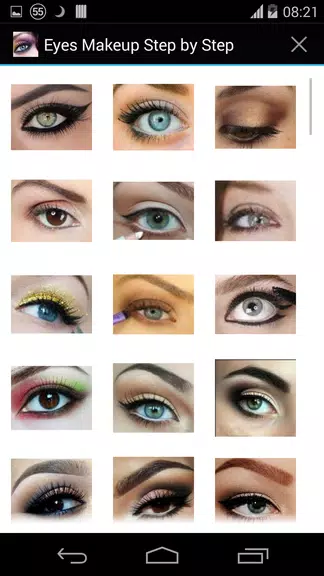 Eyes Makeup Tutorial Скриншот 2