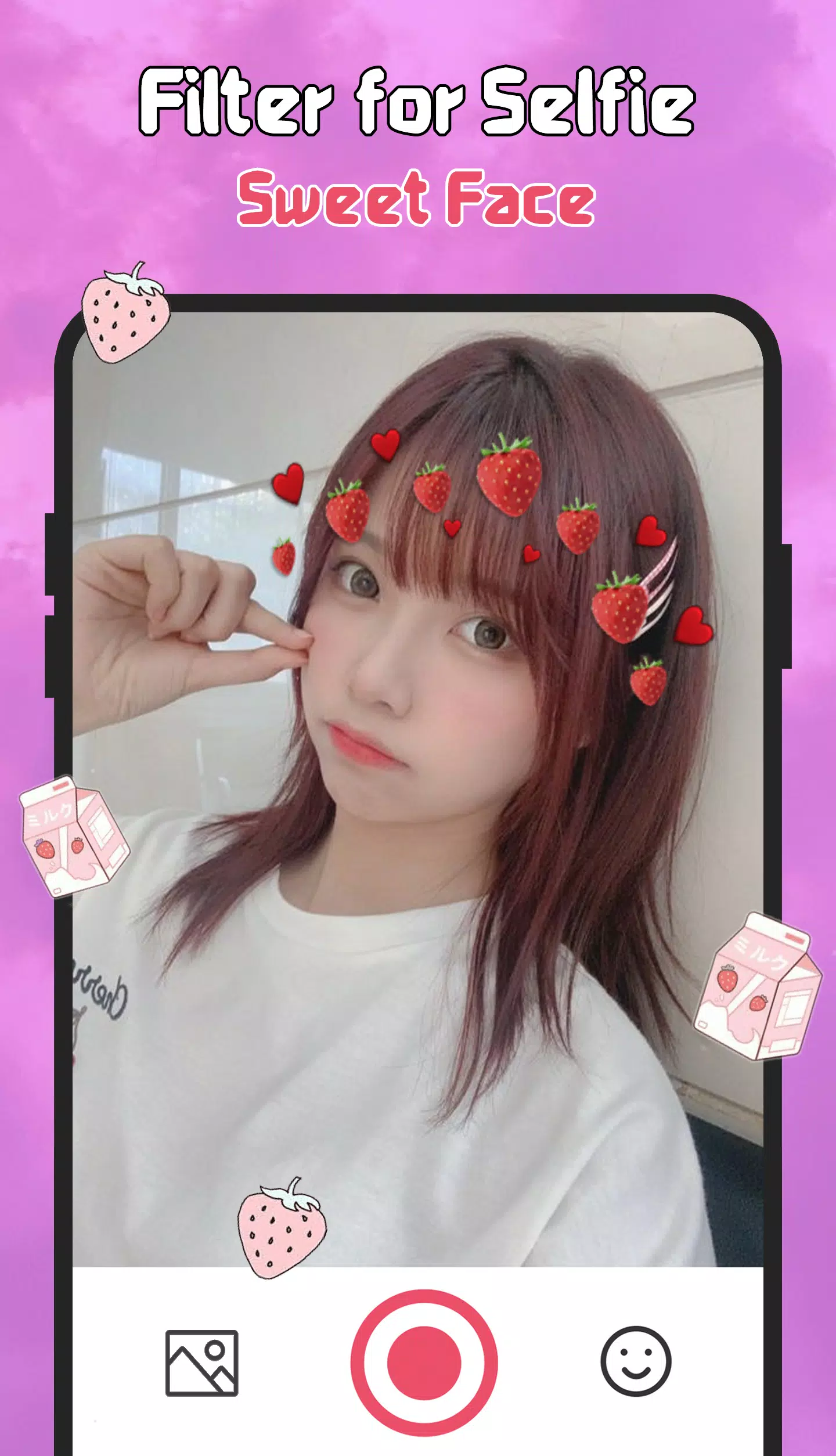 Filter for Selfie - Sweet Face Screenshot 2