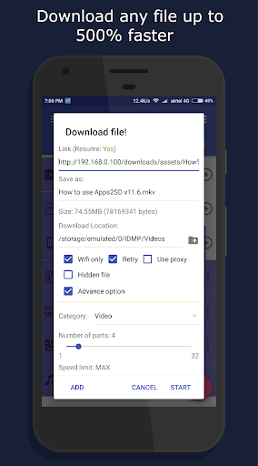 1DM Lite: Browser & Downloader应用截图第1张