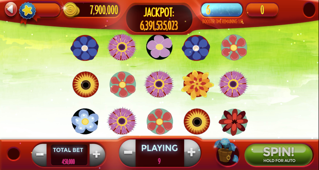 Flowers-Slot Machine Zrzut ekranu 1