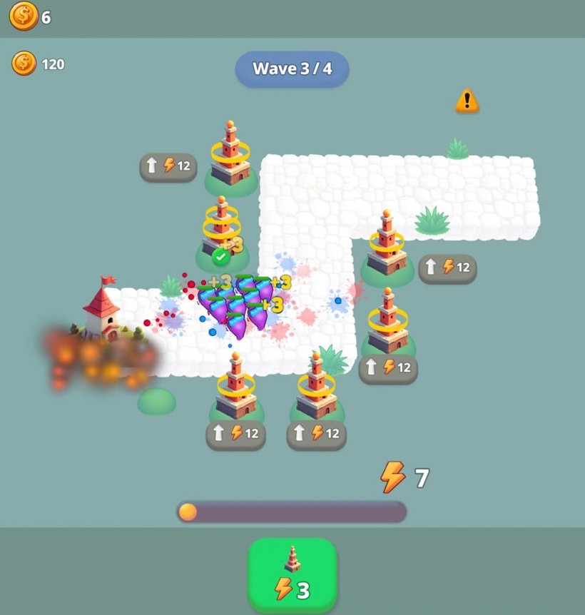 Blob Attack: Tower Defence 游戏截图