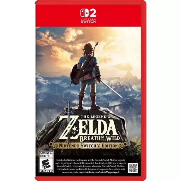 “現在預訂：塞爾達傳說：野外呼吸的Nintendo Switch 2 Edition”