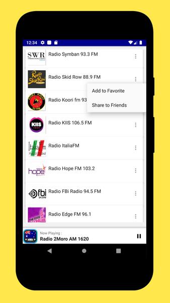 Radio App Australia: FM Online Zrzut ekranu 1