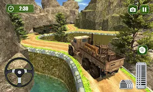 Offroad US Army Truck Driving Screenshot 4