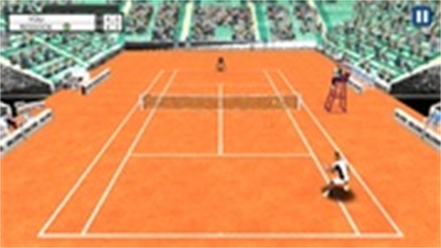 Tennis Mania 3D Captura de pantalla 1