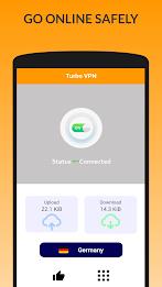 Turbo VPN - Fast Secure VPN Captura de pantalla 3