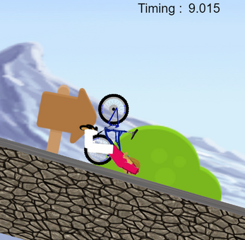 Corey (Downhill bike physics demo) スクリーンショット 4