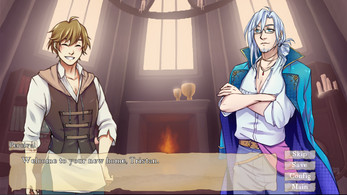 My Magical Demon Lover Yaoi VN Demo Screenshot 1