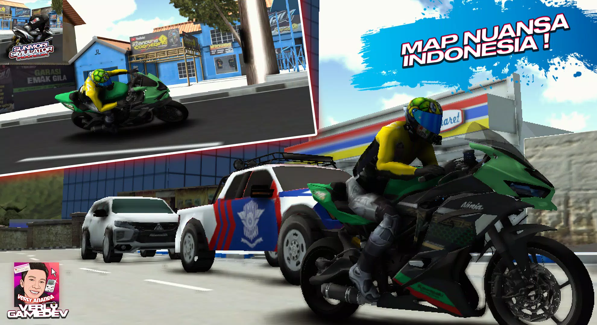 Sunmori Simulator Indonesia 3D スクリーンショット 2