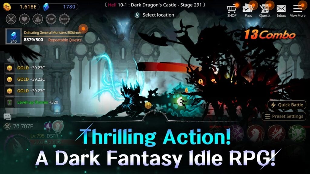 Dark Fantasy ARPG 'Espada Oscura (Dark Sword) - The Rising' se lanza con mazmorras intensas