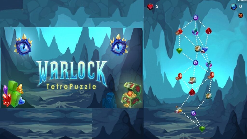 Warlock Tetropuzzle: Isang Magical Mix of Candy Crush, Tetris, at Dungeon Adventures