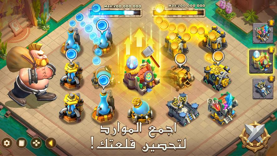 Castle Clash: حاكم العالم Ekran Görüntüsü 2