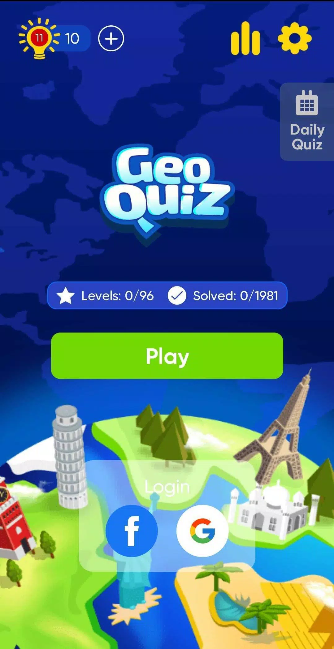 Geo Quiz 스크린샷 1