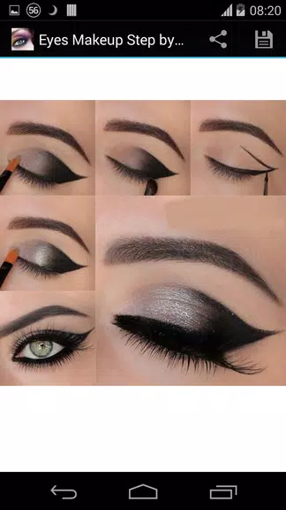 Eyes Makeup Tutorial Скриншот 3