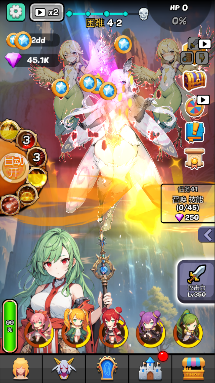 Monster Girl Legend Mod Captura de pantalla 3