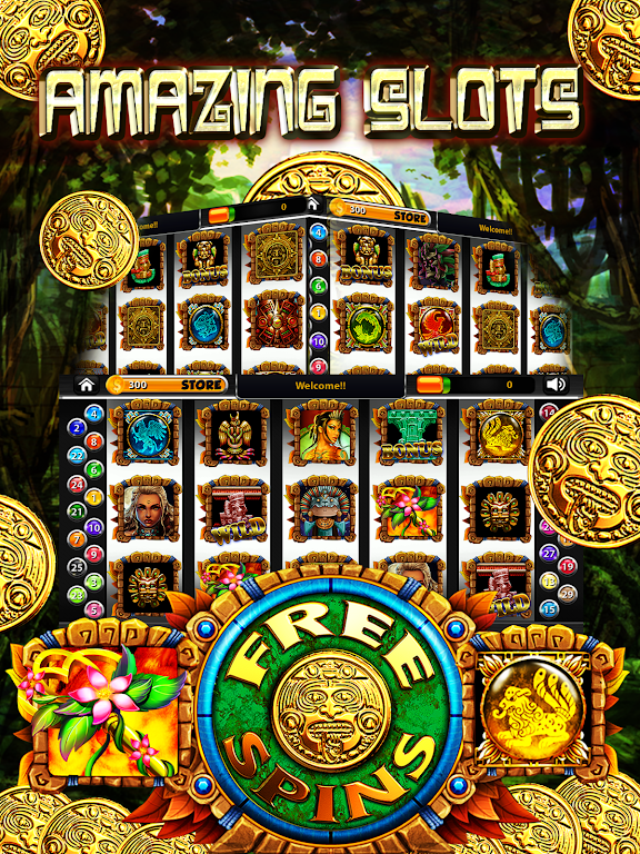 Inca Treasure Slots – Free Schermafbeelding 2