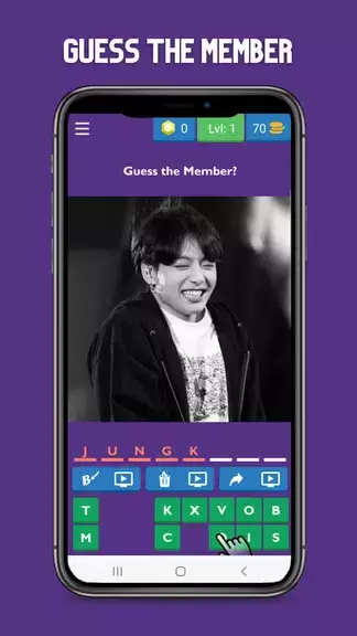 BTS Army - Guess the Member Ekran Görüntüsü 3