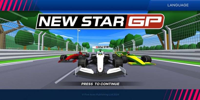 New Star GP : iOS, Android에서 무료 Retro F1 Racing