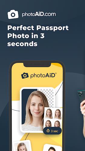 Schermata Passport Photo Maker & Editor mod 1