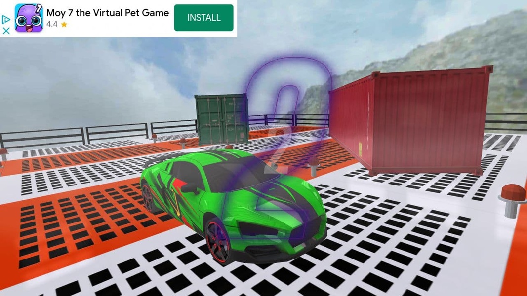 Superhero Mega Ramp GT Racing Stunts Zrzut ekranu 2