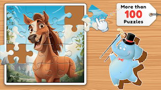 Tiere Puzzlespiel für Kinder Screenshot 2