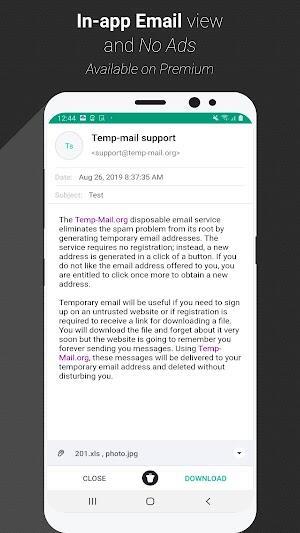 Temp Mail Mod Screenshot 4