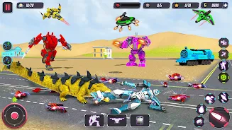 Animal Crocodile Robot Games應用截圖第4張